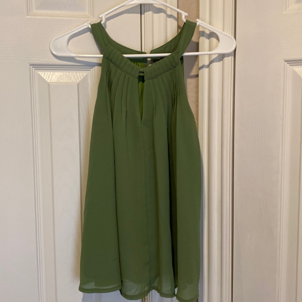 Sunday in Brooklyn Green Blouse